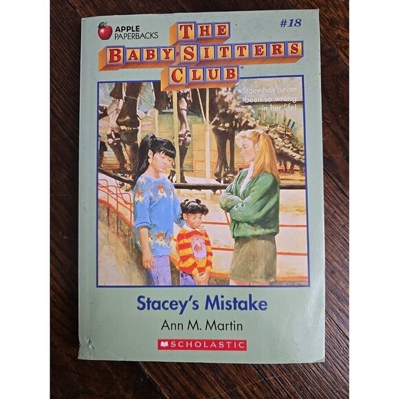 Stacey's Mistake the Baby-Sitters Club #18 by Ann M. Martin 2021 Paperback - Picture 1 of 7